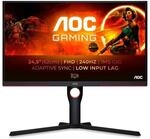 AOC Gaming Monitor &raquo;25G3ZM&laquo; 62,23 cm / 24,5 '' schwarz, 55.73x50.3x25.58 cm