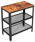VASAGLE Beistelltisch braun 60/30/60 cm braun, 60x30 cm