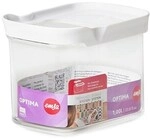 emsa Vorratsdose mit Sch&uuml;ttdeckel &raquo;OPTIMA&laquo; 1 L transparent, 16x12.5x9.9 cm
