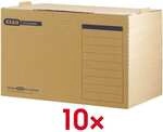 Elba Systemcontainer &raquo;tric system&laquo; - 5 St&uuml;ck braun, 51x33x36 cm