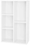 VASAGLE B&uuml;cherregal wei&szlig; 60/24/80 cm wei&szlig;, 60x80x24 cm