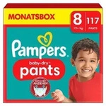 Pampers Windelhosen »Monatsbox baby-dry™ pants« Gr.8 (19+ kg) 117 Stück weiß Pampers Windelhosen »Monatsbox baby-dry™ pants« Gr.8 (19+ kg) 117 Stück weiß