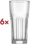 Ritzenhoff & Breker 6er-Set Longdrink-Gl&auml;ser &raquo;RIAD&laquo; 280 ml wei&szlig;, 14 cm