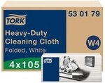 Tork Reinigungst&uuml;cher &raquo;Premium&laquo; W4 1-lagig 420 T&uuml;cher wei&szlig;, 35.5 cm