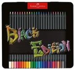 Faber-Castell 24er-Pack Buntstifte &raquo;Black Edition&laquo; Metalletui schwarz