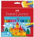 Faber-Castell (Schule) Kartonetui (36 St&uuml;ck) Jumbo Filzstifte &raquo;Castle&laquo;...