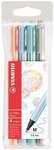 Stabilo 4er-Etui Fasermaler &raquo;pointMax Pastell&laquo;