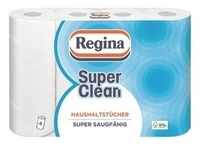 Küchenrollen »Super Clean« 3-lagig, 4 Rollen weiß, Regina, 25.9 cm