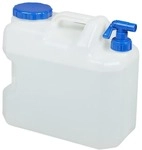 relaxdays Wasserkanister mit Hahn 18 l