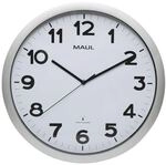 MAUL Funk-Wanduhr &raquo;MAULstep&laquo; &Oslash; 40 cm schwarz, 40 cm
