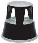 Alco Rollhocker &raquo;895&laquo; Metall KICKSTOOL schwarz