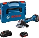 BOSCH Akku-Winkelschleifer-Set &raquo;GWS 18V-10 P&laquo; 18.0 V Sologer&auml;t, Ladeger&auml;t, 2