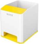 Leitz Sound Stiftek&ouml;cher &raquo;WOW Duo Colour 5363&laquo; gelb, 9x10x10.1 cm