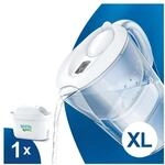 BRITA Tischwasserfilter &raquo;Marella XL&laquo; wei&szlig; 3,5 Liter mit MAXTRA PRO wei&szlig;