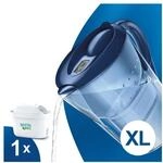 BRITA Tischwasserfilter &raquo;Marella XL&laquo; blau 3,5 Liter mit MAXTRA PRO blau