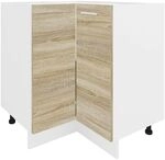 VCM Eckschrank &raquo;Esilo&laquo; braun, 76x82x76 cm