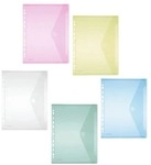 Foldersys 10er-Pack Umlaufh&uuml;llen - 218 x 310 mm mehrfarbig, 21.8x31 cm