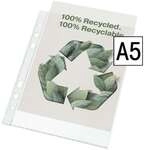 Esselte Prospekth&uuml;lle &raquo;100% recycelt&laquo; A5 genarbt - 100 St&uuml;ck rot, 16.8x221.5 cm