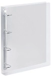 Veloflex Ringbuch &raquo;CRYSTAL&laquo; transparent, 25.5x31.5 cm