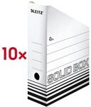 Leitz Stehsammler 100 mm &raquo;Solid Box 4607&laquo; wei&szlig;, 10x32x26 cm