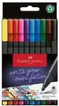 Faber-Castell (Schule) Fineliner &raquo;Grip Finepen&laquo; 0,4 mm 10 St&uuml;ck