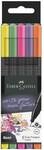 Faber-Castell 5er-Pack Fineliner &raquo;Grip Neon&laquo; gelb