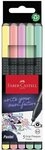 Faber-Castell 5er-Pack Fineliner &raquo;Grip Pastell&laquo; gelb