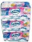 Zewa 48 Rollen Toilettenpapier &raquo;Ultra Soft&laquo; 4-lagig (3 Pack &agrave; 16 Rollen) wei&szlig;