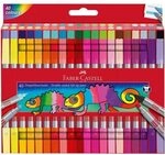 Faber-Castell (Schule) Doppelfasermaler 1 + 3 + 5 mm 40 St&uuml;ck