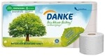 Danke Toilettenpapier 3-lagig 8 Rollen (1 Pack &agrave; 8 Rollen) wei&szlig;