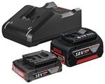 BOSCH Professional Werkzeugakkus Starter Set 18V