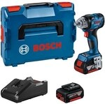 BOSCH Akku-Schlagschrauber &raquo;GDS 18V-330 HC&laquo; Koffer, 2x Akku, Zubeh&ouml;r blau,
