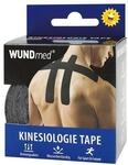 WUNDmed Kinesiologie Tape 5 cm / 5 m schwarz schwarz