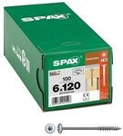 SPAX Holzbauschrauben T30 Tellerkopf WIROX 6 x 120 mm 100 St.