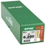 SPAX Holzbauschrauben T30 Tellerkopf WIROX 6 x 250 mm 50 St&uuml;ck