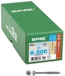 SPAX Universalschrauben T40 Senkkopf Edelstahl A2 8 x 200 mm 50 St&uuml;ck silber