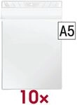 Veloflex 10 Sichttaschen A5 3305010 transparent, 16.3x21.5 cm