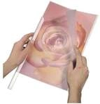 Durable 50 Klemmh&uuml;llen A4 bis 100 Blatt transparent