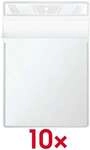 Veloflex 10 Sichttaschen A6 3306010 transparent, 12x15.5 cm