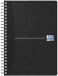 Oxford Collegeblock &raquo;Office Essentials&laquo; A5 kariert, holzfreies Papier schwarz