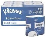 Kleenex Toilettenpapier &raquo;Extra Comfort Premium&laquo; - 24 Rollen wei&szlig;