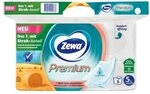 Zewa Toilettenpapier Premium 5-lagig 6 Rollen (1 Pack &agrave; 6 Rollen) wei&szlig;