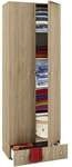 VCM Morgenthaler Aktenschrank &raquo;Vandol&laquo; 5 OH mit Schublade braun, 70x198x39 cm