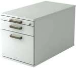 HAMMERBACHER Rollcontainer &raquo;R-Line&laquo; extratief mit H&auml;ngeregistratur grau,