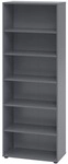 HAMMERBACHER Aktenregal &raquo;Z-Line&laquo; 80 cm breit 6 OH grau, 80x215.6x40 cm