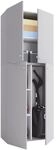 VCM Morgenthaler Putzmittelschrank &raquo;my home Lona&laquo; grau, 70.2x183x39 cm