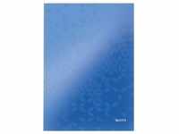 Notizbuch »WOW 4628« A5 kariert - 160 Seiten blau, Leitz