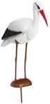 relaxdays Gartenfigur Storch