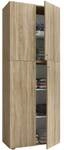 VCM Morgenthaler Aktenschrank 5 OH breit braun, 70.2x183x39 cm