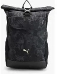 PUMA Aop Roll Top Rucksack Schwarz, Damen, Gr&ouml;&szlig;e: ONE SIZE, Material: